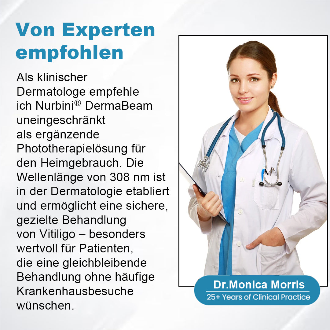 Nurbini® DermaBeam Vitiligo Therapie Gerät