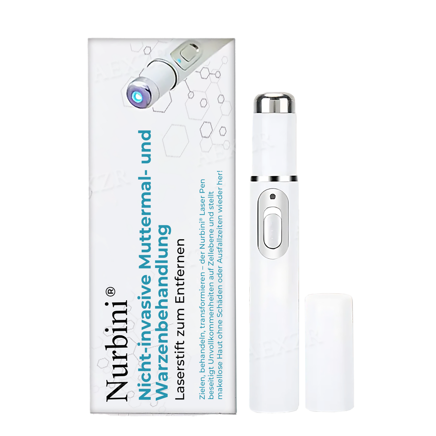 ✨Nurbini® Nicht-invasiver Laser-Stift zur Entfernung von Muttermalen und Warzen✨