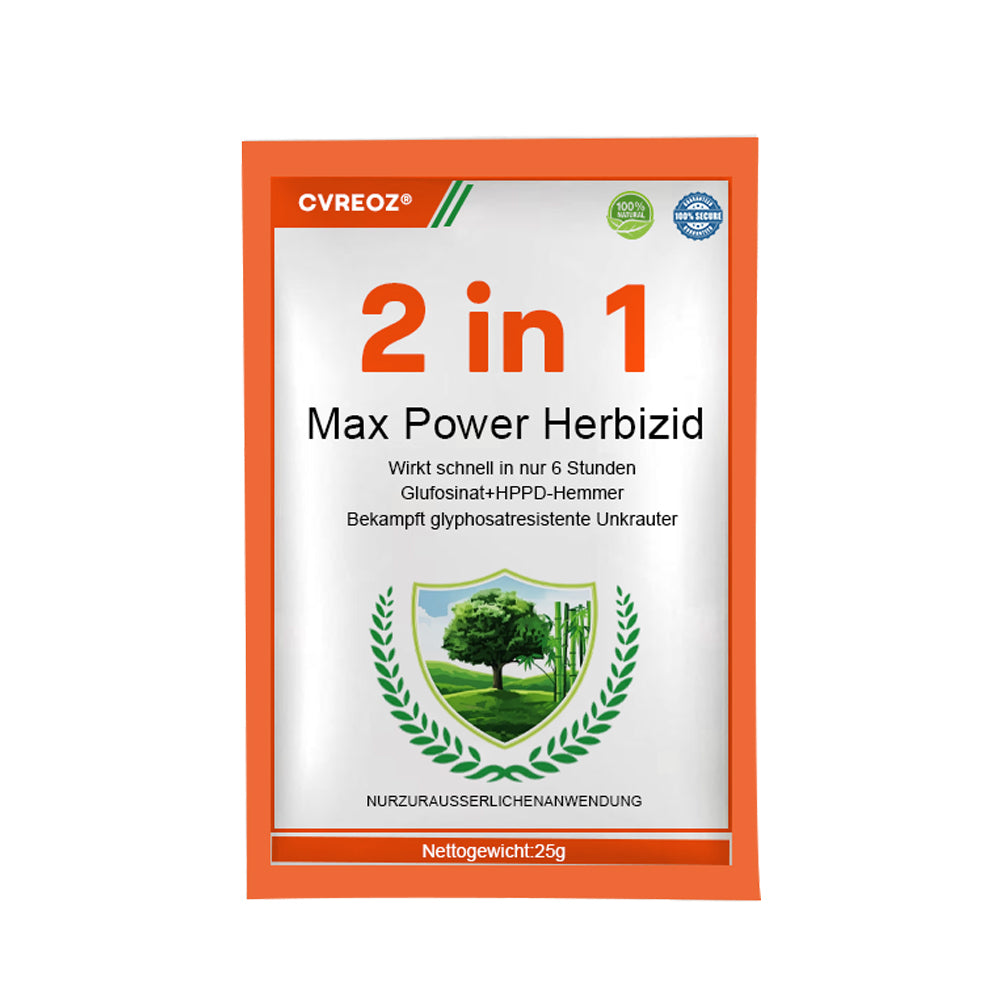 🏆[Offizieller Shop] Cvreoz® 2-in-1 Max Power Herbizid – 6-Stunden-Wirkung – Kein Warten mehr