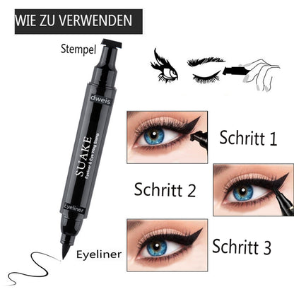 Dobshow® Flüssiger Stempel-Eyeliner mit Doppelspitze