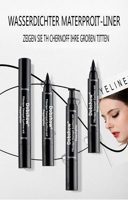 Dobshow® Flüssiger Stempel-Eyeliner mit Doppelspitze