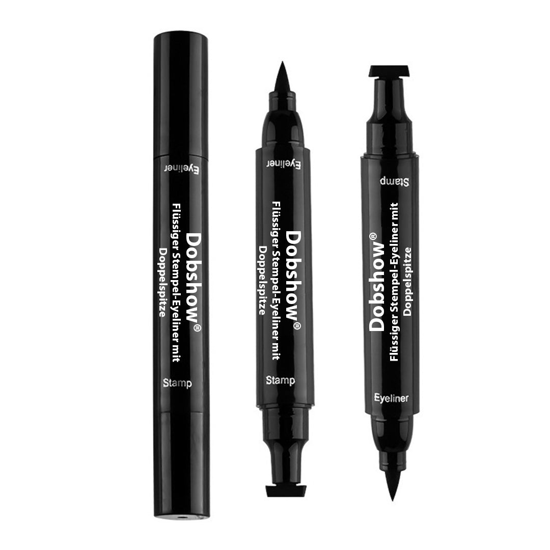 Dobshow® Flüssiger Stempel-Eyeliner mit Doppelspitze