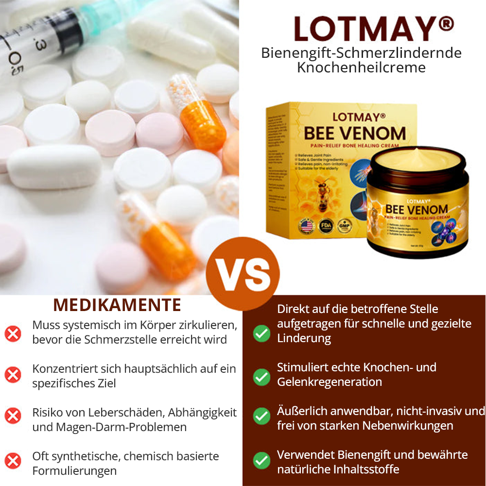 LOTMAY® Bee Venom Pain-Relief Bone Healing Cream
