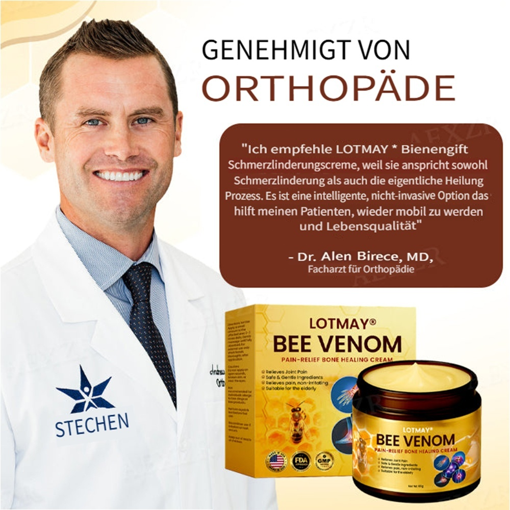 LOTMAY® Bee Venom Pain-Relief Bone Healing Cream
